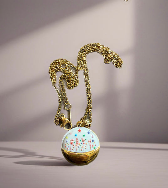 Collana Little Italy Christmas edition Natale pallina albero di Natale