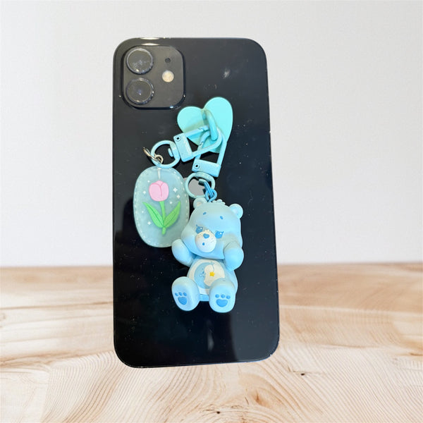 Pimp your phone  orsetto del cuore celeste