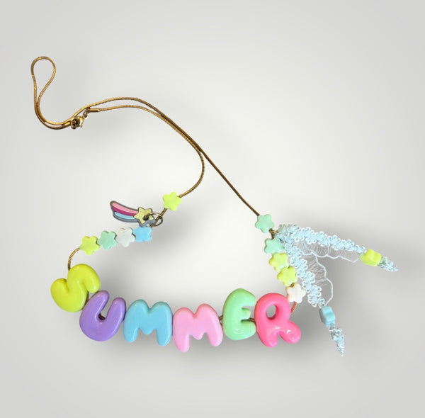 Collana Colors  con scritta varie scritte
