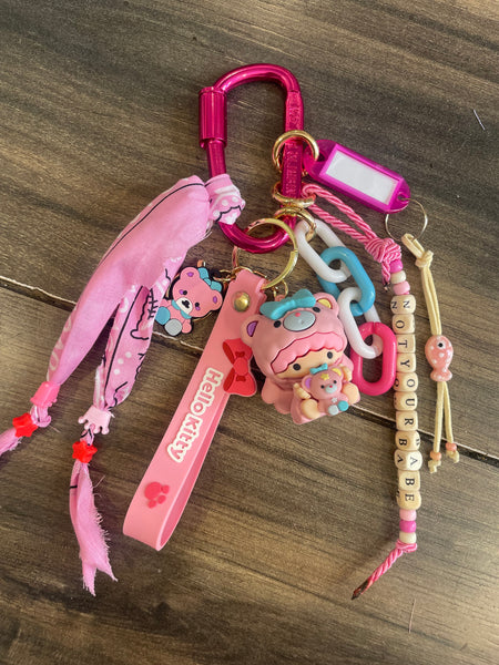 Keychain charms X borsa e portachiavi Little twin star gemella Lala