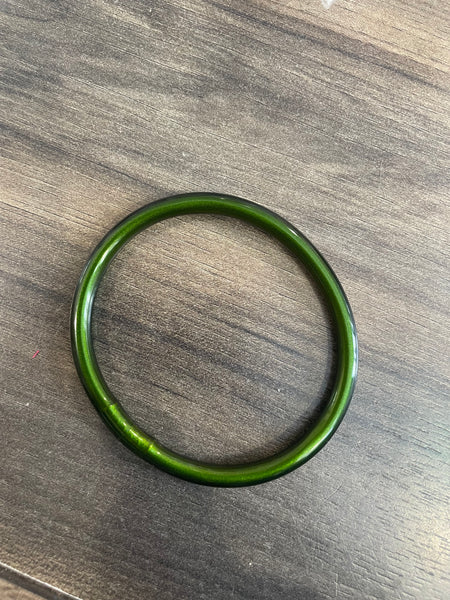 Jelly bangle verde militare brillante