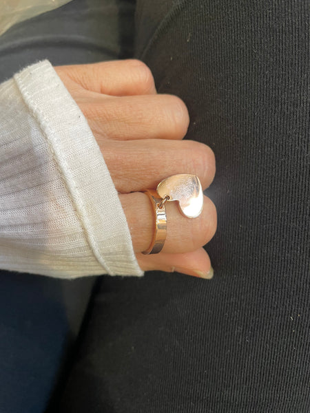 Anello regolabile So glamour cuore