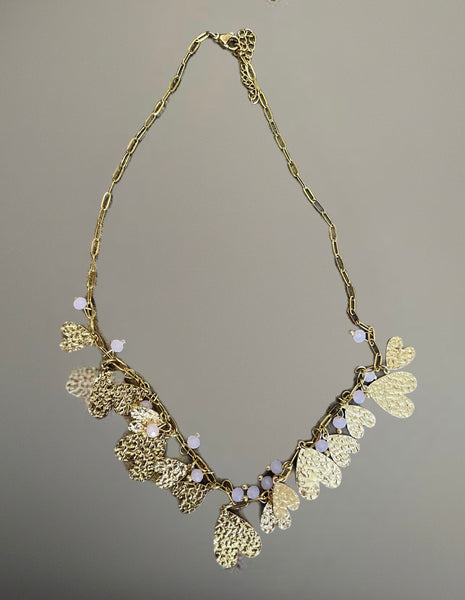 Collana gitana vuoti e crystal vari colori