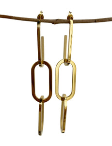 Coppia orecchini Chain bold