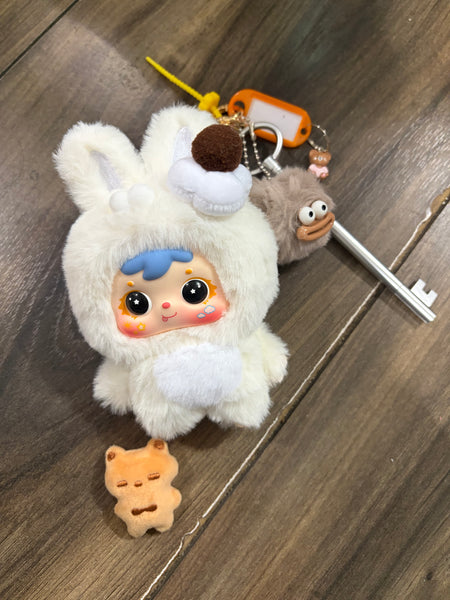 Pimp your bag Samuel hug ice cream cream Bunny Coniglietto