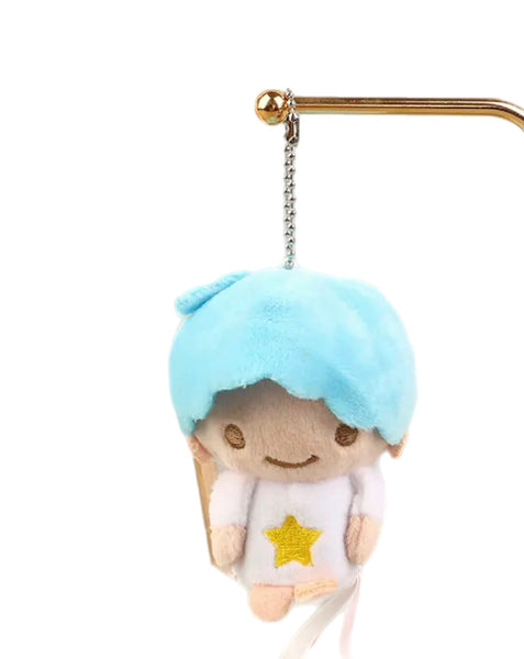 Portachiavi e applique borsa Pimp your Bag Little twin star gemello Kiki in peluche
