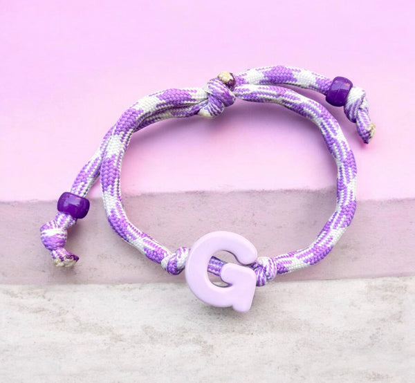 Bracciaie Marine florida lettera colorata vari colori lettere G H I J