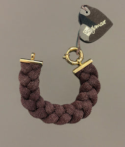 Bracciale So glamour treccia vari colori