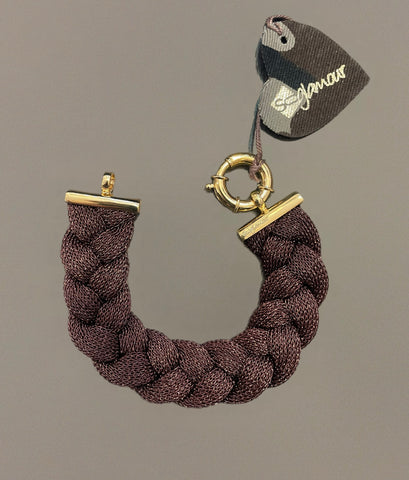 Bracciale So glamour treccia vari colori