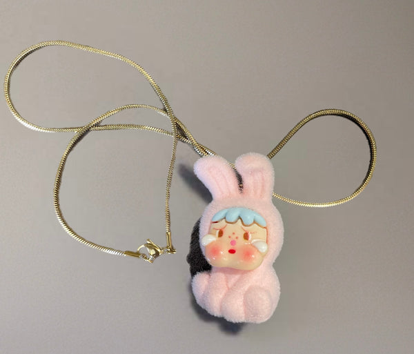 Collana powerpuff girls   vari colori due lunghezze catenina