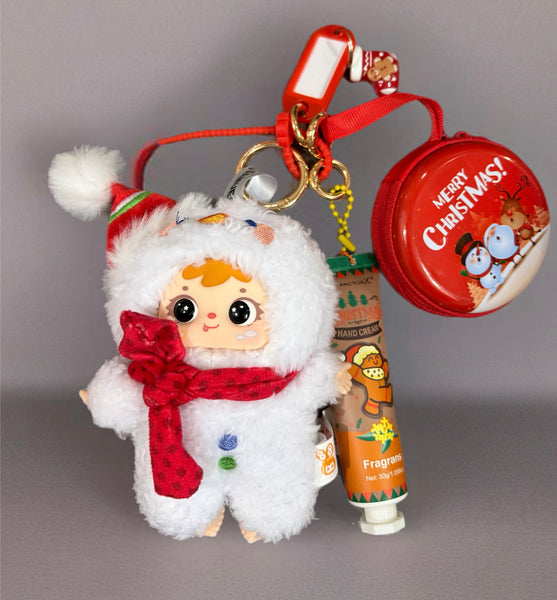 Pimp your bag Samuel serie Christmas good night song Snow Man pupazzo di neve