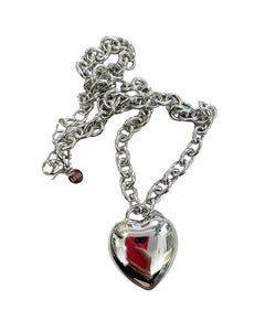 Collana groumette cuore puff