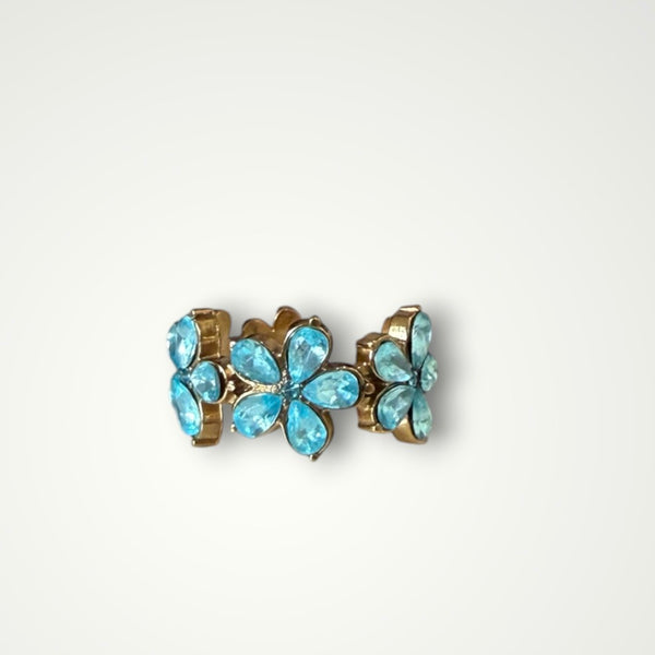 Earcuff Isla Bonita Crystal Flowers Fiorella vari colori