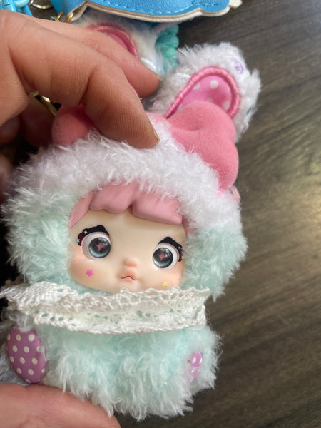 Pimp your Bag Baby Nommi Sweetheart Bunny series Frost  Cream