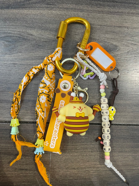 Pimp your Bag Keychain charms per borsa e portachiavi pompompurin apetta