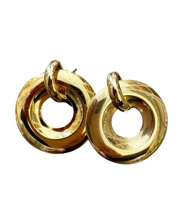 Coppia orecchini Chain tonda due varianti colore