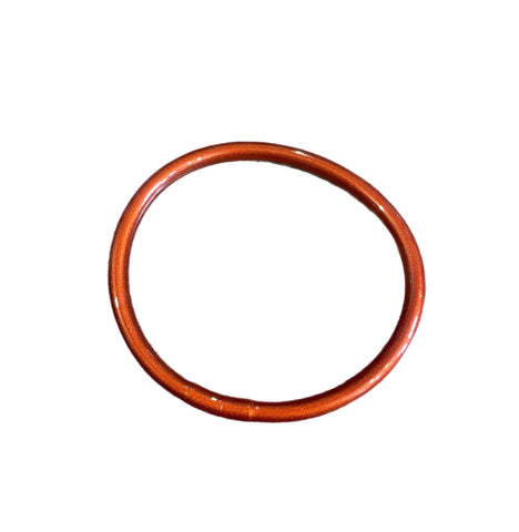 Jelly bangle terra rossa brillante