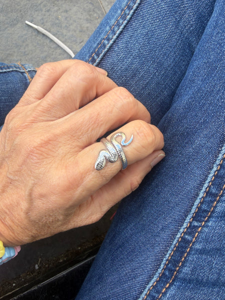 Anello serpente   due varianti colore