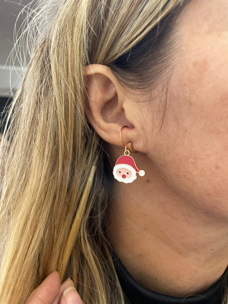 Mono orecchino Christmas Edition babbo Natale