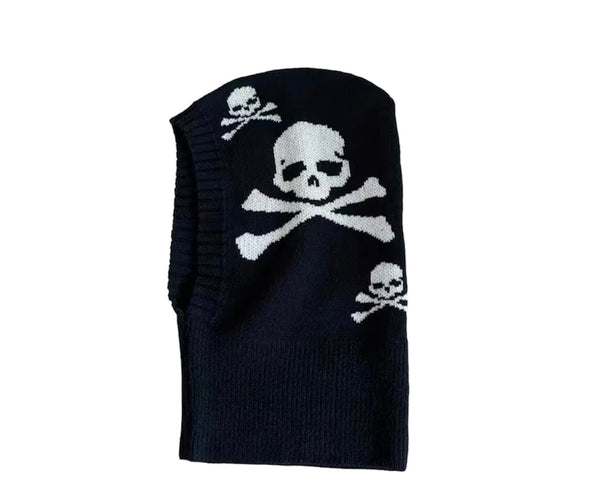 Balaclava passamontagna con teschio skull