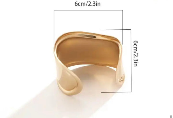 Bracciale polsino manetta onda cinque  varianti colore modello alto