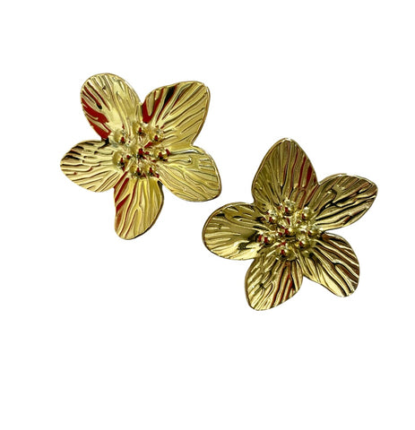 Coppia orecchini fiore di loto Big due varianti colore