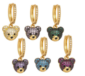 Mono  orecchino teddy bear orsacchiotto