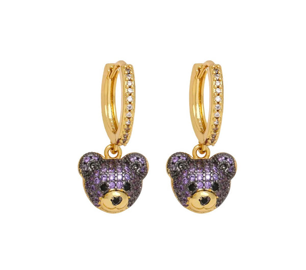 Mono  orecchino teddy bear orsacchiotto