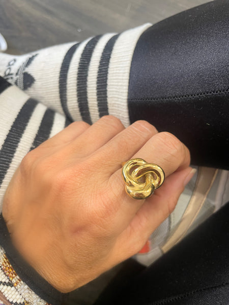 Anello regolabile nodo di Eracle   due varianti colore
