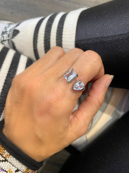 Anello regolabile due punti luce