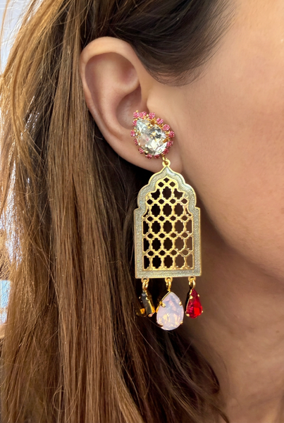 Coppia Orecchini Principessa Glam Mun Sparkle