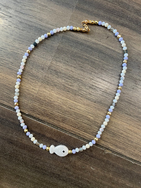 Collana pesciolino portafortuna