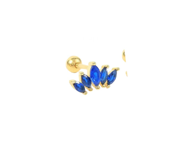 Mono piercing orecchino argento 925