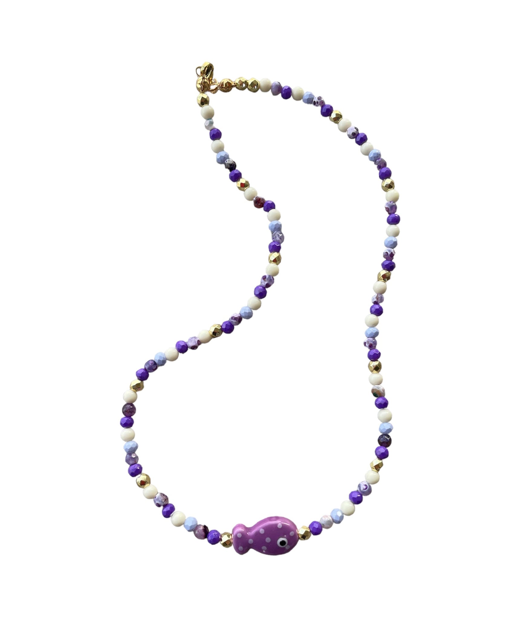 Collana pesciolino portafortuna