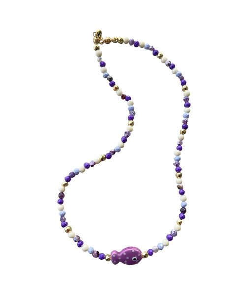 Collana pesciolino portafortuna
