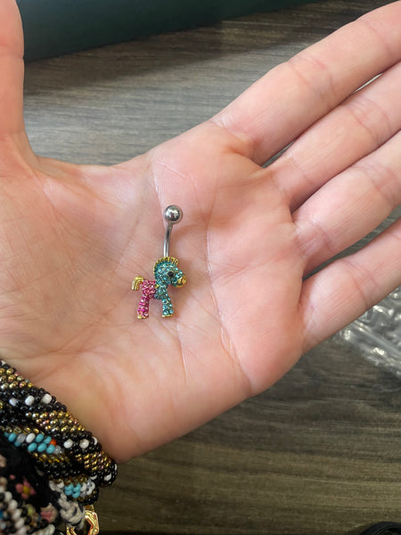 Piercing ombelico my little pony