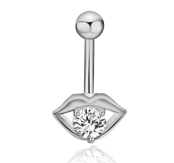Piercing ombelico kissme punto luce