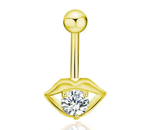 Piercing ombelico kissme punto luce