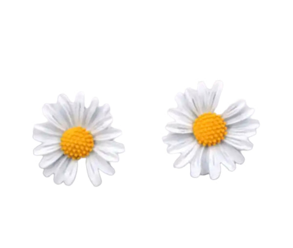 Coppia orecchini Margherita argento 925