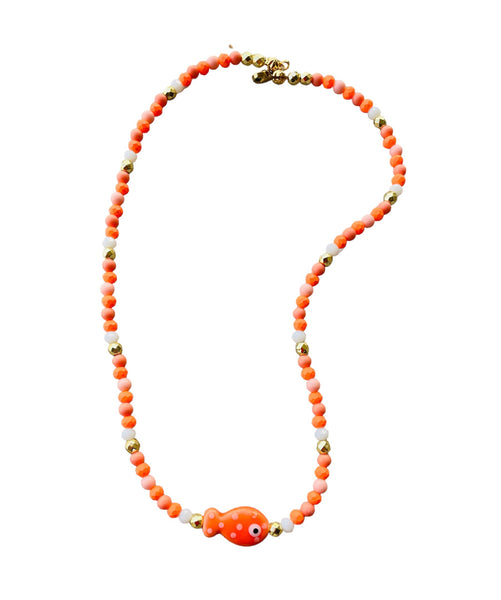 Collana pesciolino portafortuna