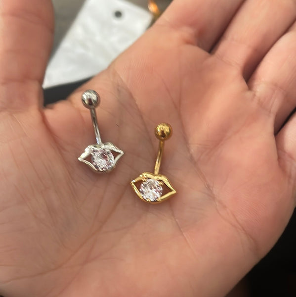 Piercing ombelico kissme punto luce