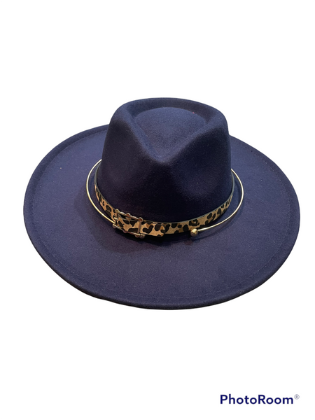 Cappello Fedora con Doppio accessorio estraibile vari colori