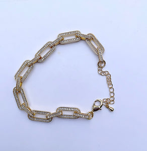 Bracciale Chain catena diamantata