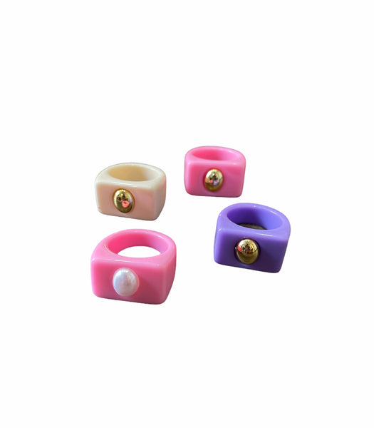 Anello resina una borchia  sceglie dove andare