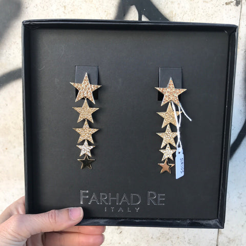 Orecchini stelle farhad re
