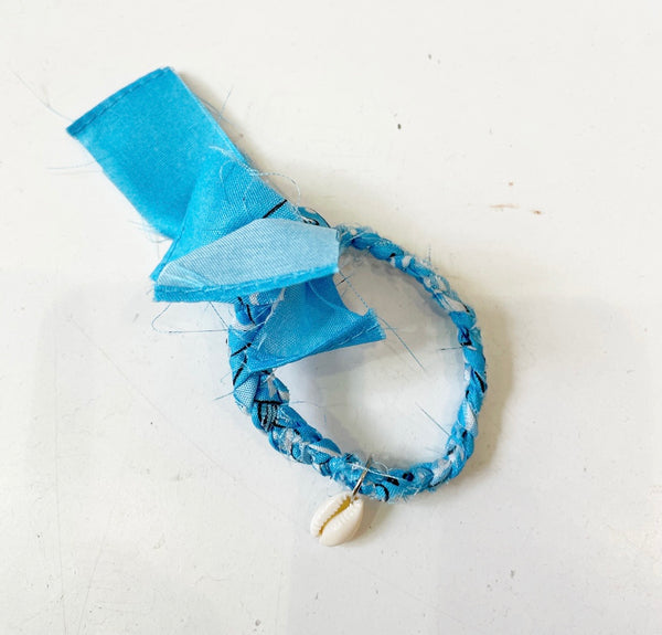 Bracciale cavigliera bandana treccia