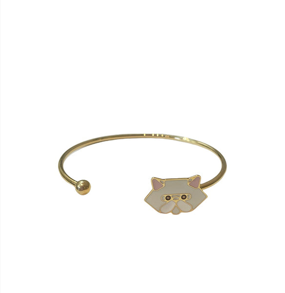 Bracciale rigido love pets cane e gatto vari soggetti principessa glam