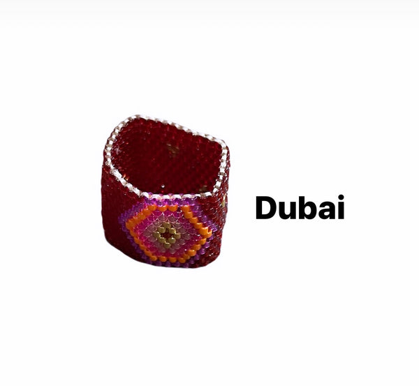 Anello perline miuky vari colori