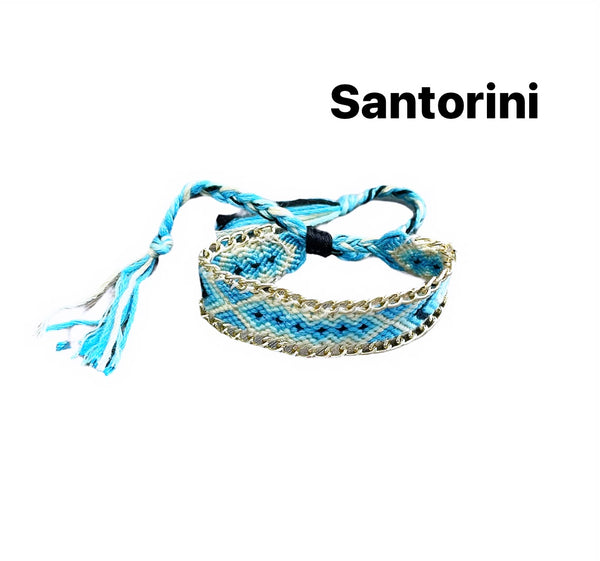 Bracciale cavigliera friendship con catena groumette