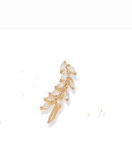 Mono earcuff  foglia